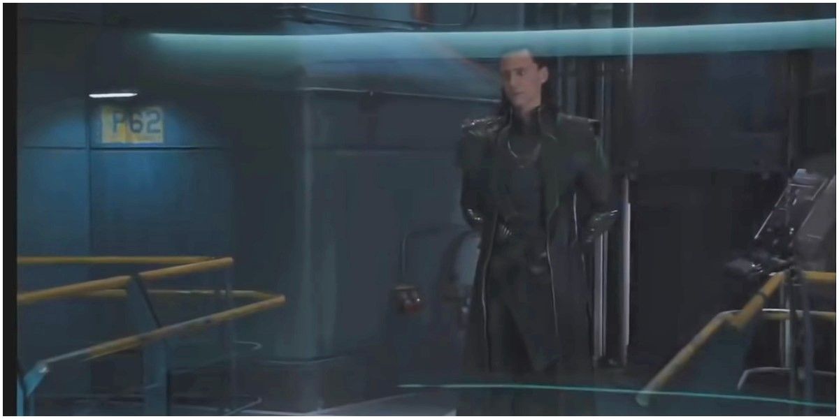 Screenshot of Loki from The Avengers