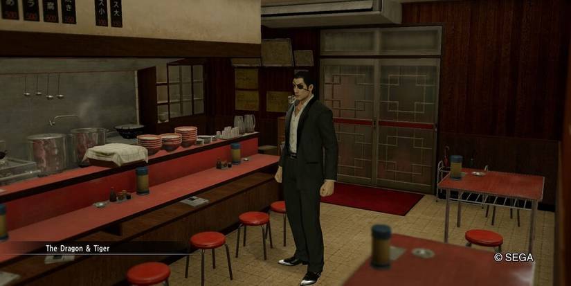 The Dragon & Tiger in Yakuza 0