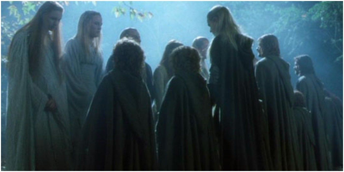 The Giving of Gifts From The Fellowship Of The Ring