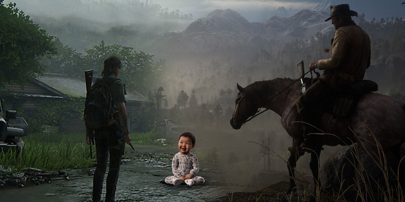 The Last Of Us 2 RDR2 Baby