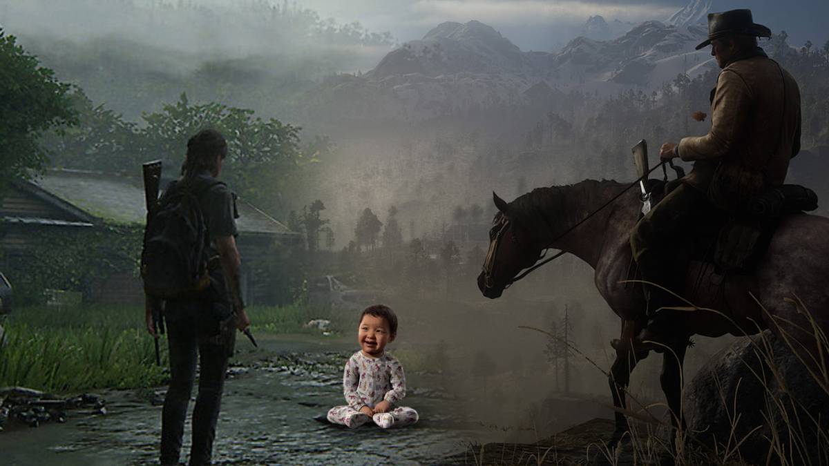 The Last Of Us 2 RDR2 Baby