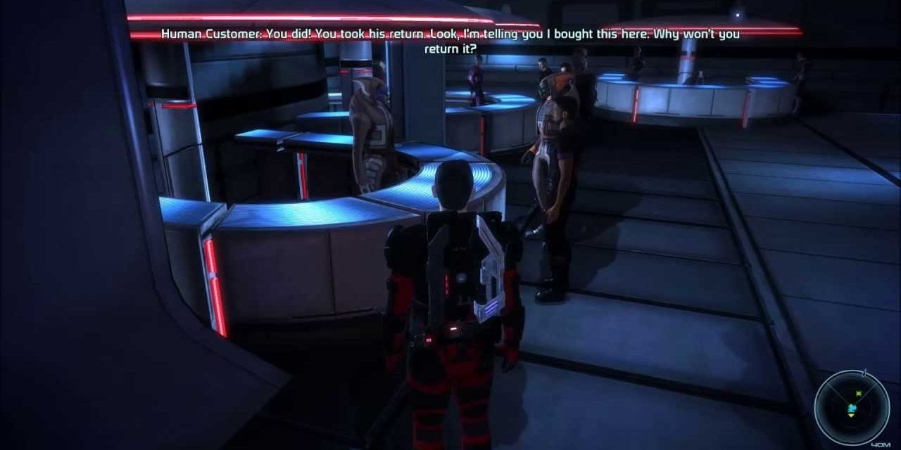 The Return guy in Mass Effect