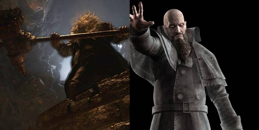 The Urias in RE 8 and Mendez in RE 4 are both big bosses - Resident Evil Village Easter Eggs