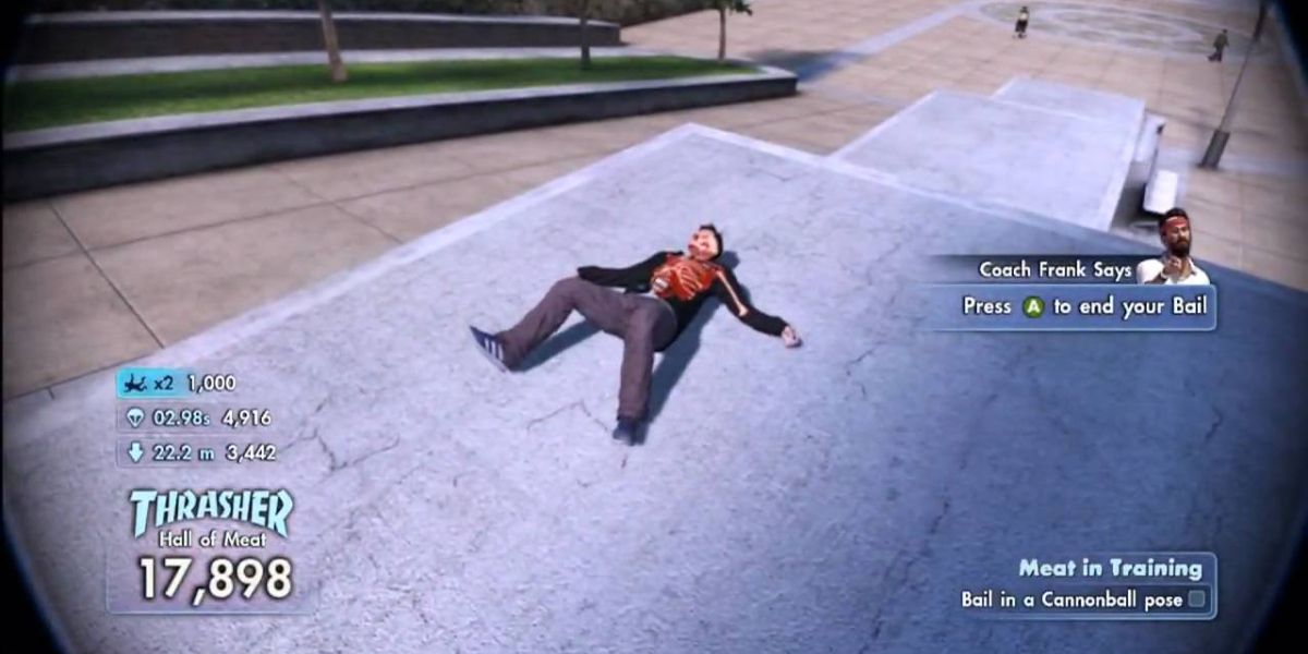 Thrasher Skate 3 Bail