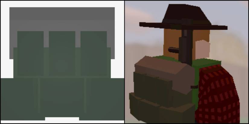 Unturned-Alicepack Worn by Player Alongside Texture Image