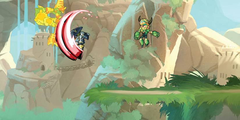 Using an attack to recover - Brawlhalla Mistakes