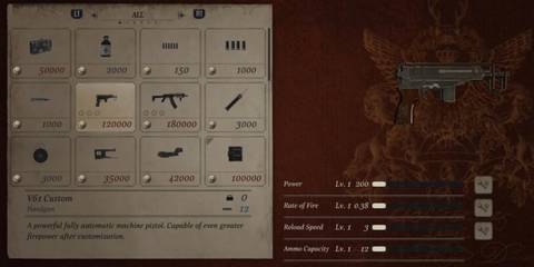 V61 Custom Handgun in Resident Evil 8