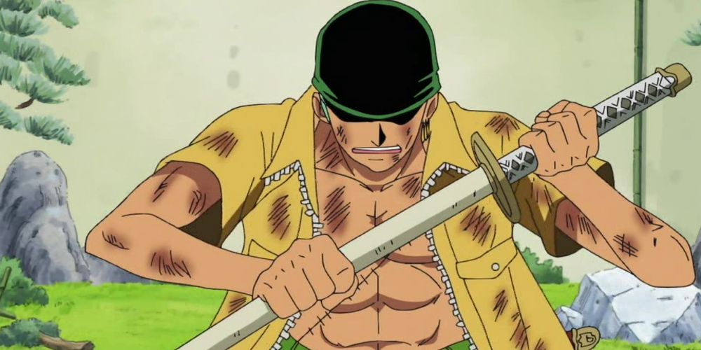 Zoro and his first legendary sword