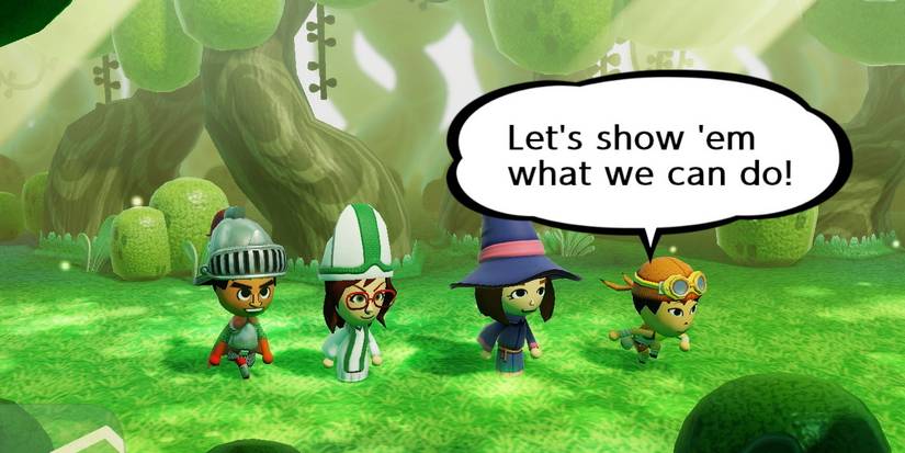 Hidden chest Wayward Woods Miitopia