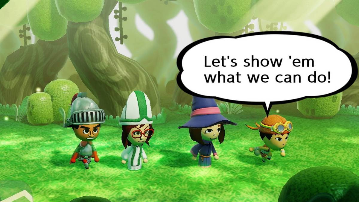 Hidden chest Wayward Woods Miitopia