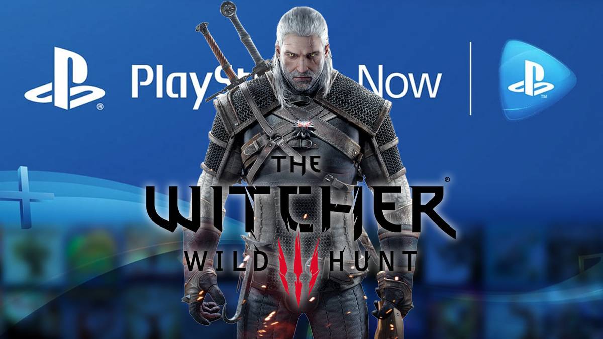 Witcher 3 Geralt PS Now