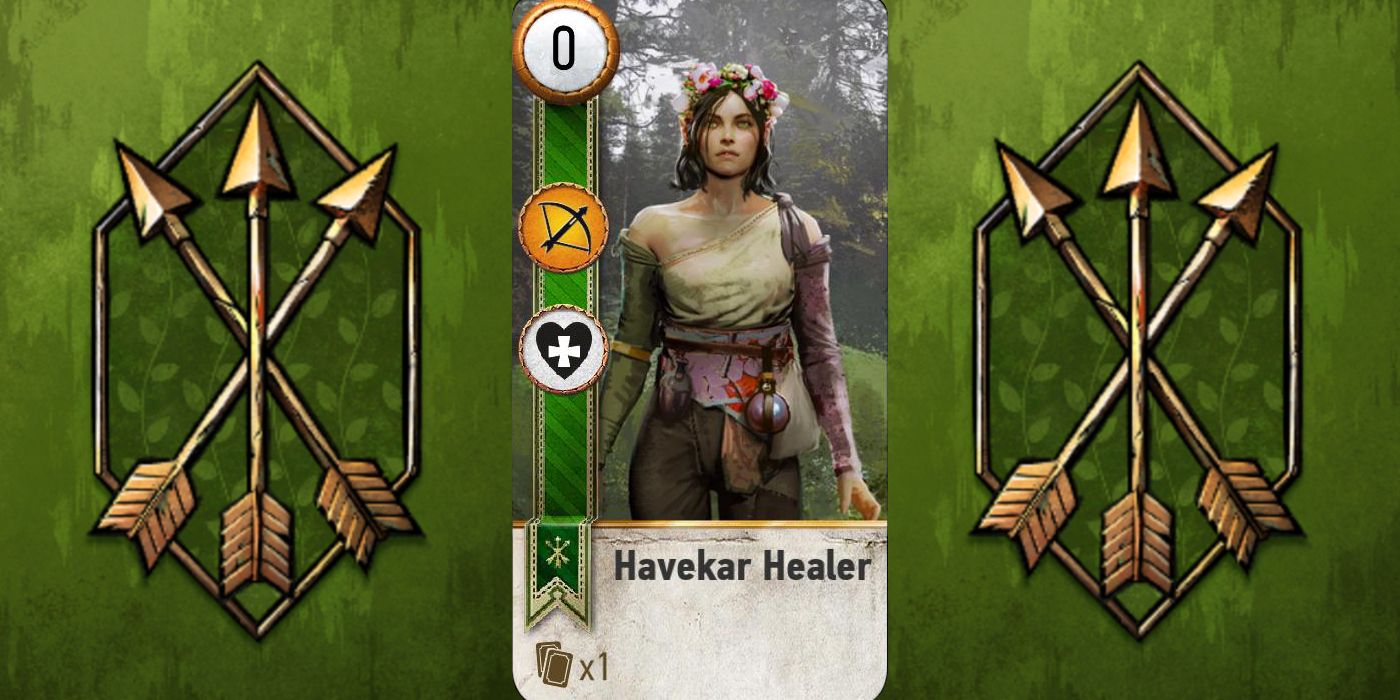 Witcher 3 Havekar Healer Gwent Card