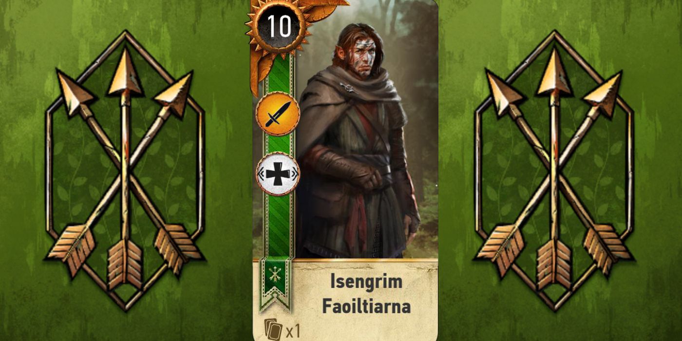 Witcher 3 Isengrim Faoiltiarna Gwent Card