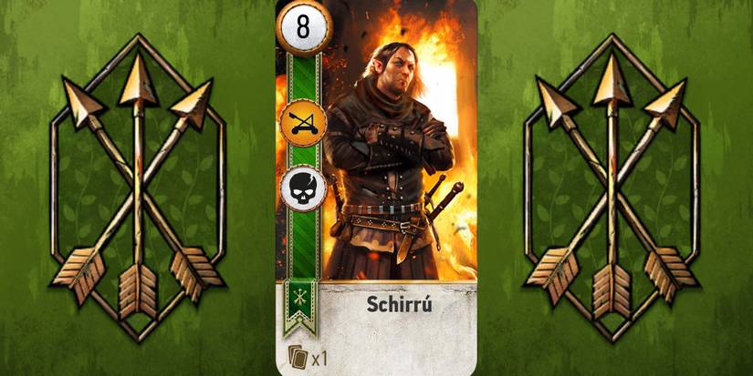 Witcher 3 Schirru Gwent Card
