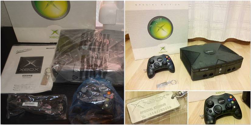 The Clear Green Xbox console