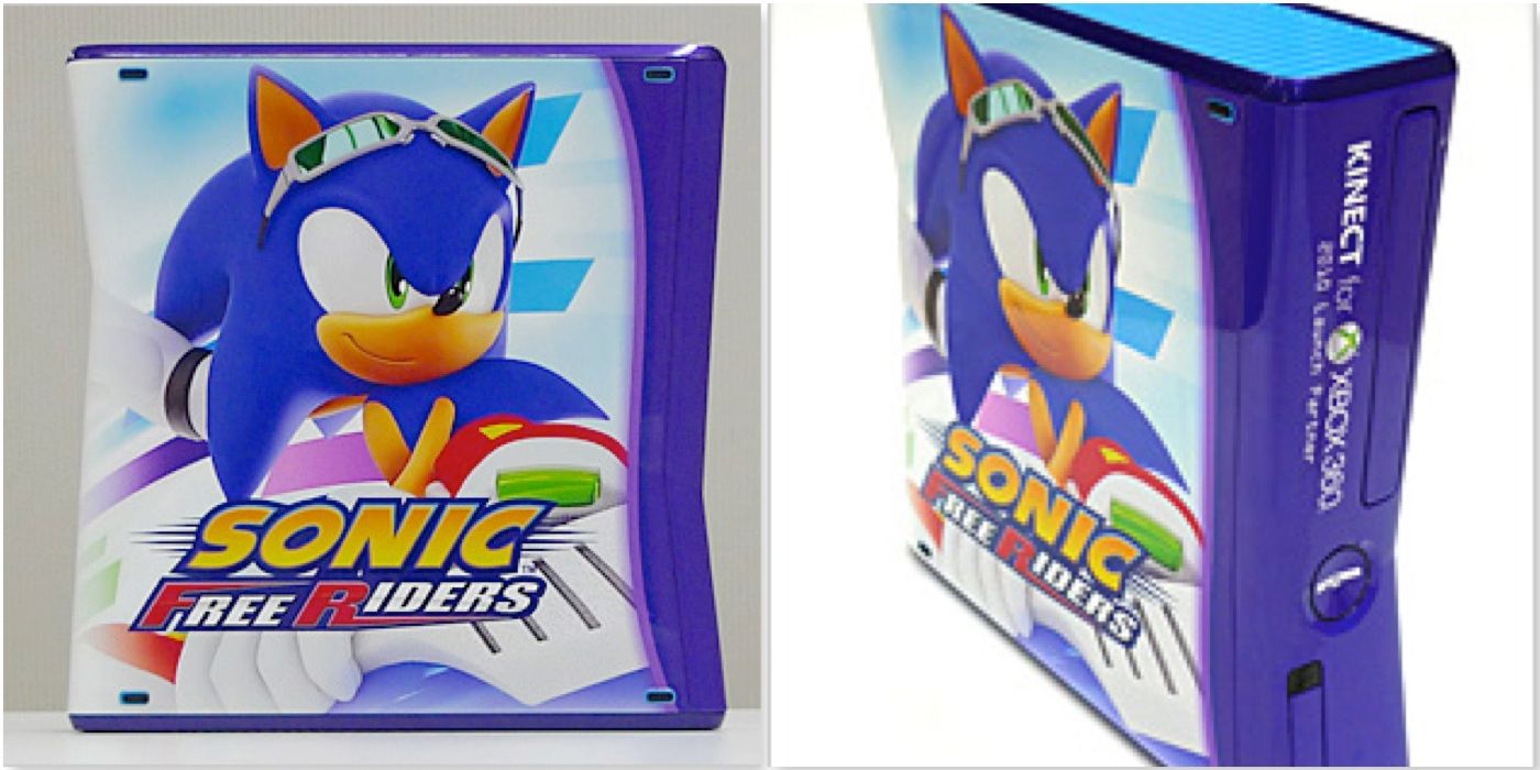 The Sonic Free Riders Xbox 360 console