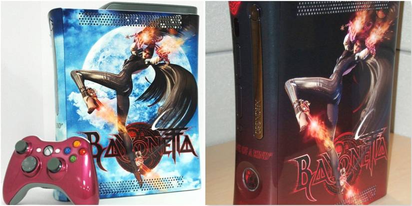 The Bayonetta Xbox 360 console