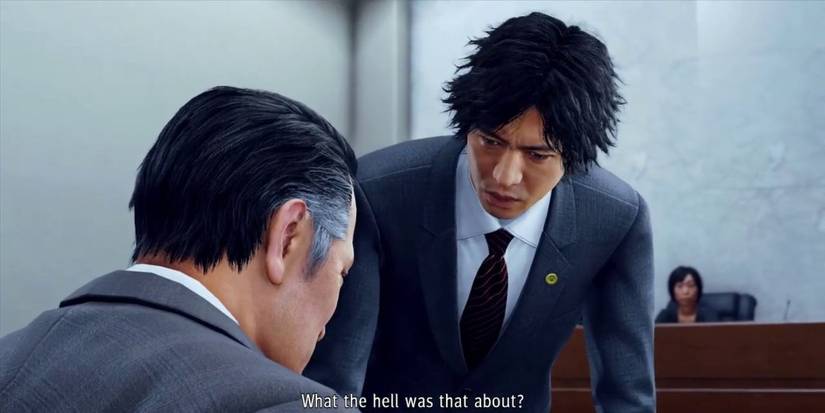 Judgment Yagami Speaking in Court