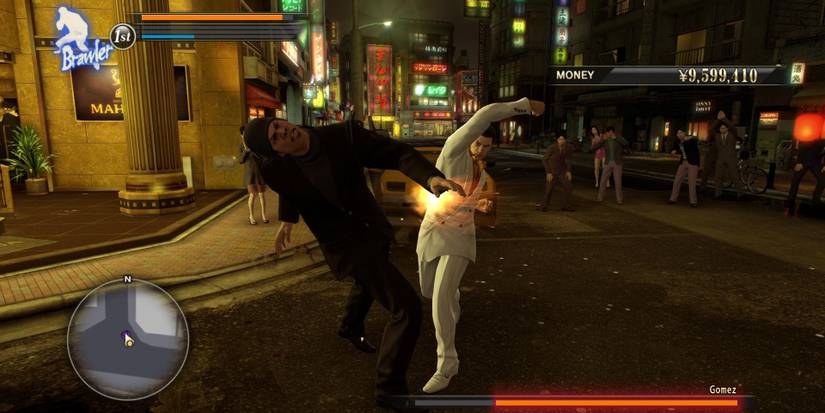 Yakuza 0's combat