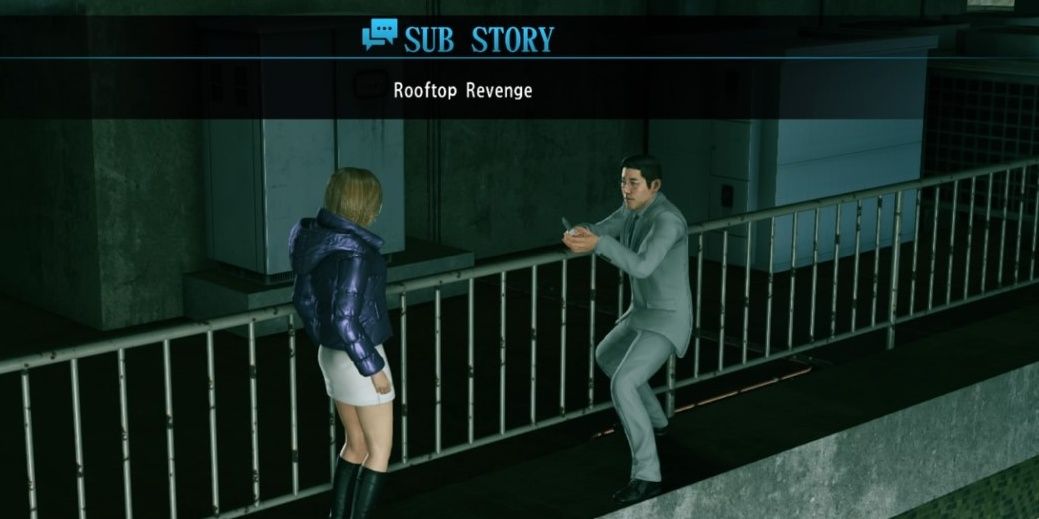 Yakuza Kiwami 2 Rooftop Revenge