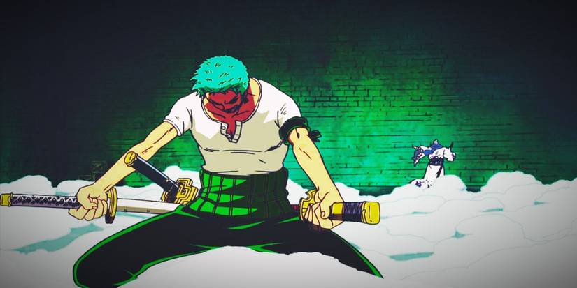 One Piece Roronoa Zoro Nitoryu Two Sword Style