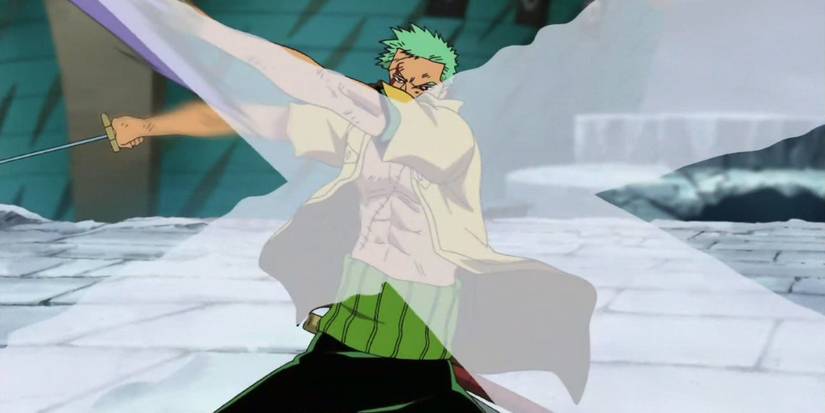 One Piece Roronoa Zoro Taka Nami Nitroryu Two Sword