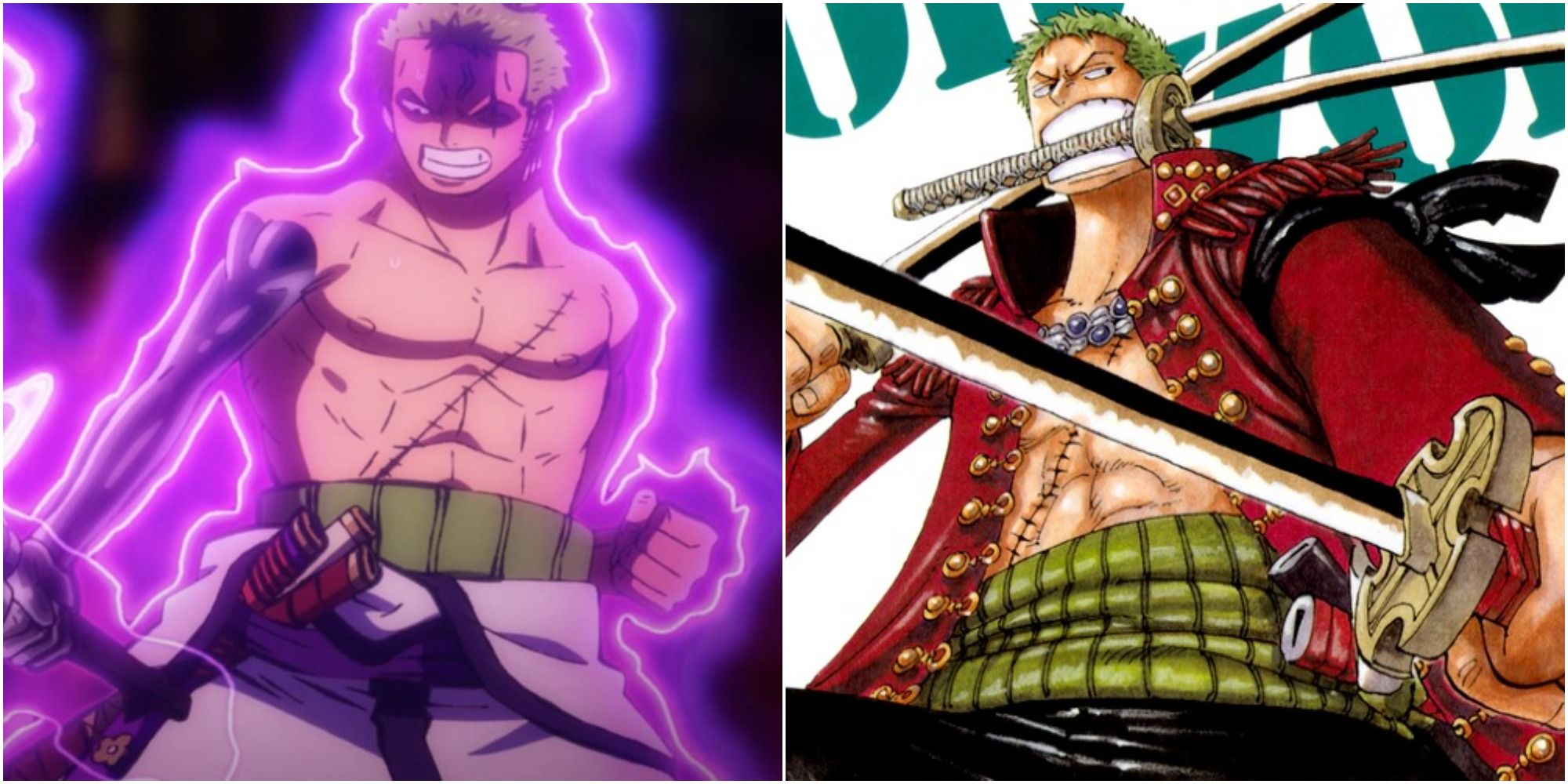 Zoro and Enma  Anime, One piece cartoon, One piece theme