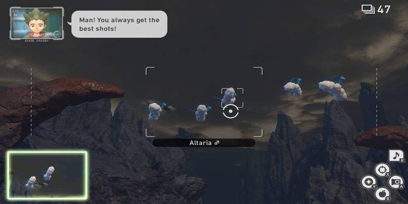 altaria volcano new pokemon snap