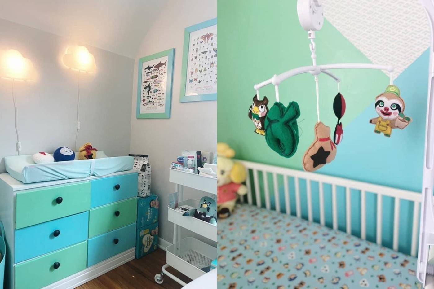 Animal Crossing Fan Creates Themed Nursery In Real Life