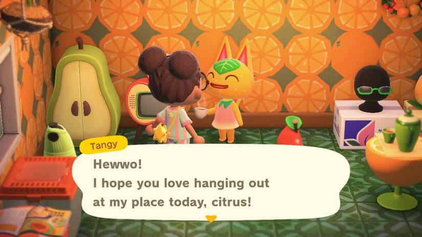 animal crossing new horizons tangy