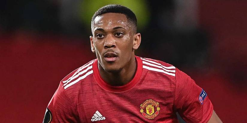 Anthony Martial on the Field