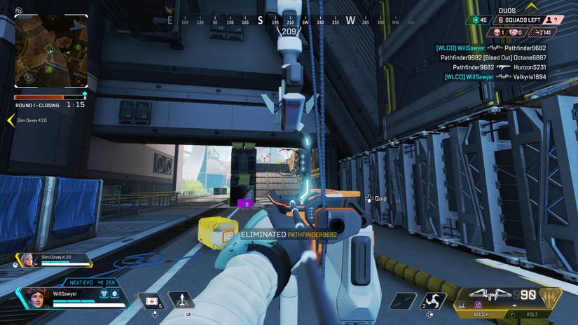 elimination with new compound bow