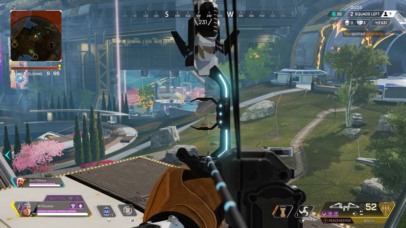 sniping using new compound bow