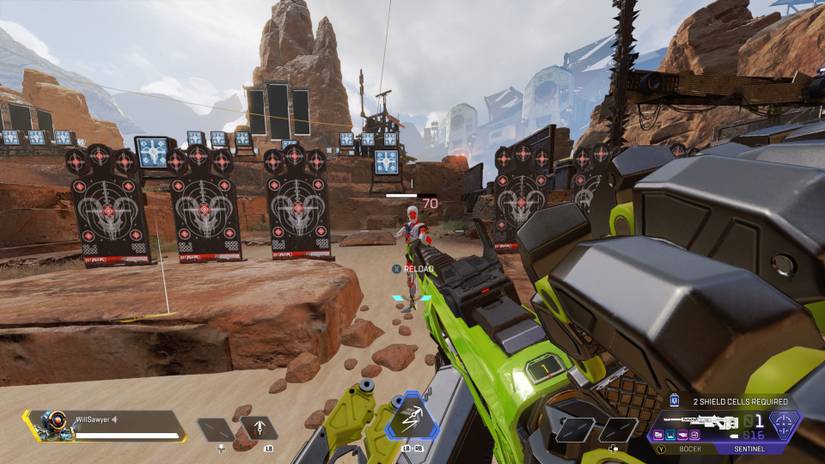 sentinel sniper rifle pulling bolt