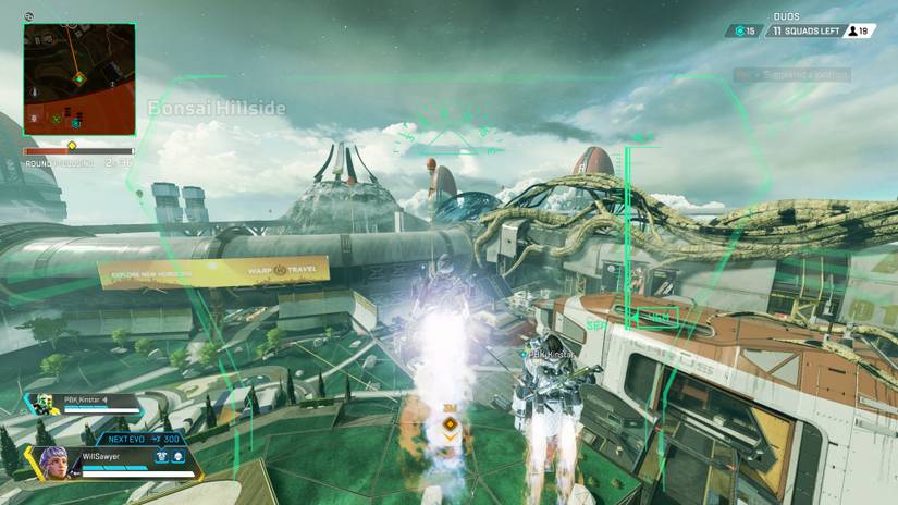 new legend valkyrie using ultimate launching with teammate