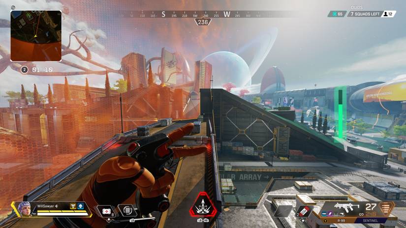 new legend valkyrie peach sign animation after using jetpack