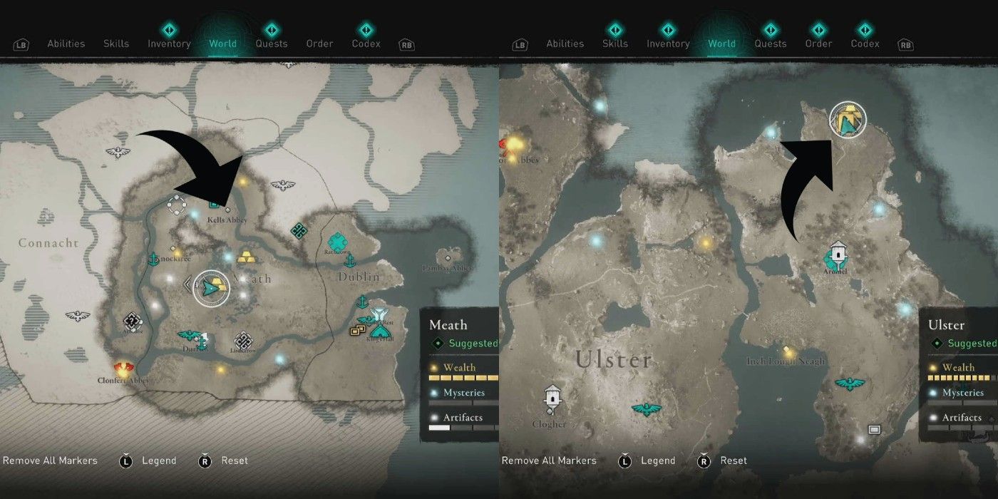 Assassin's Creed Wrath of the Druids Where to Find Books of Knowledge