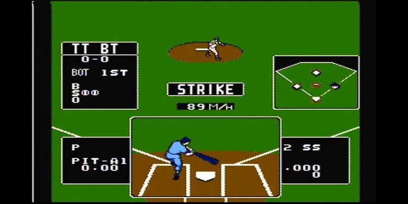 Batting in Baseball Stars