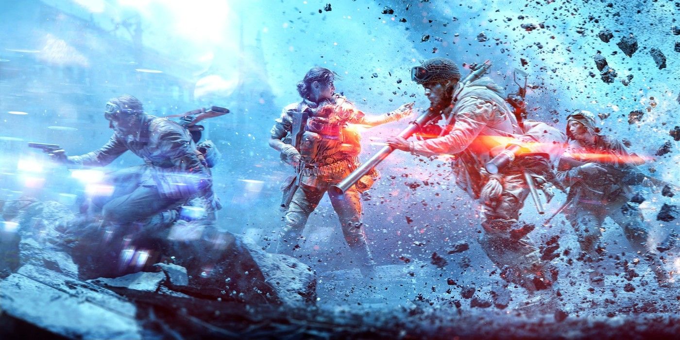 battlefield 5 key art rubble flies