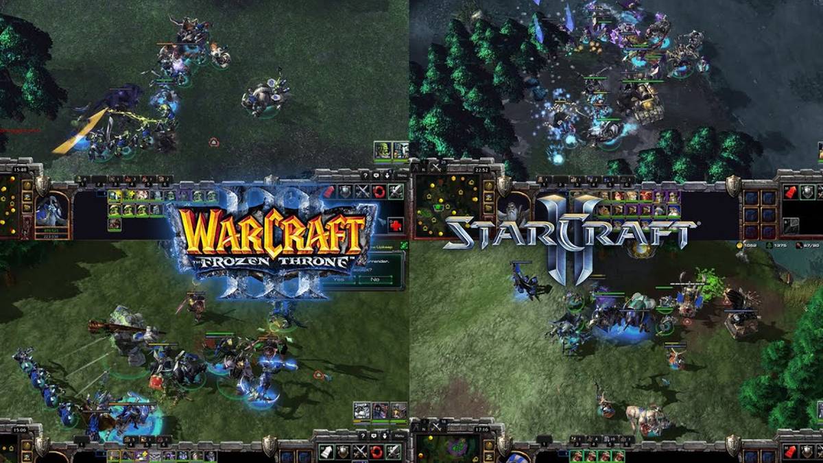 warcraft 3 and starcraft 2
