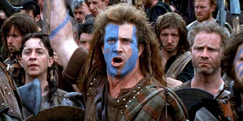 william wallace leads his army in Braveheart