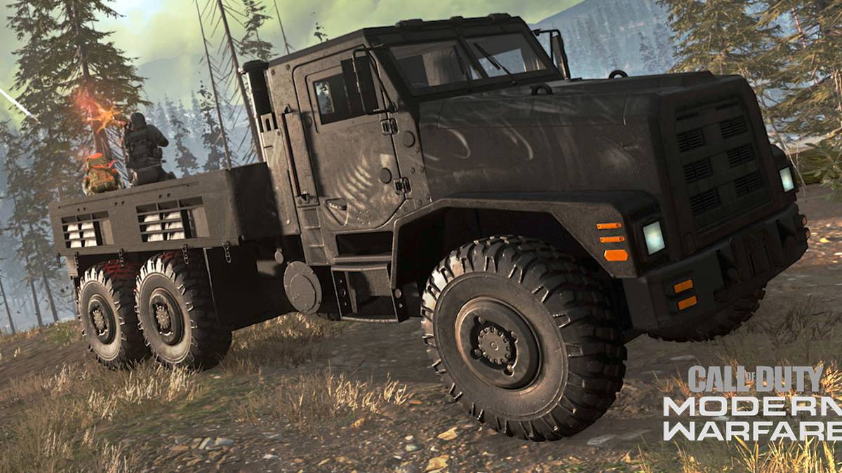 call of duty warzone truck