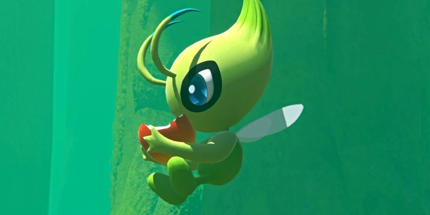 Celebi in New Pokemon Snap