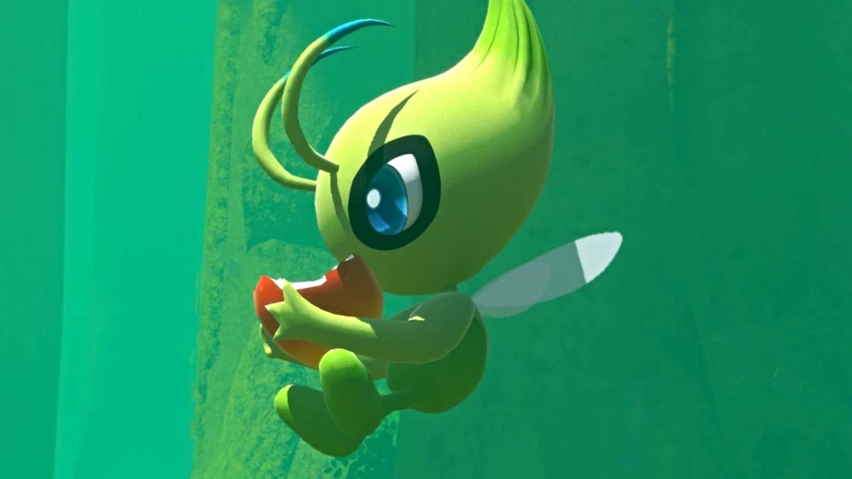 Celebi in New Pokemon Snap