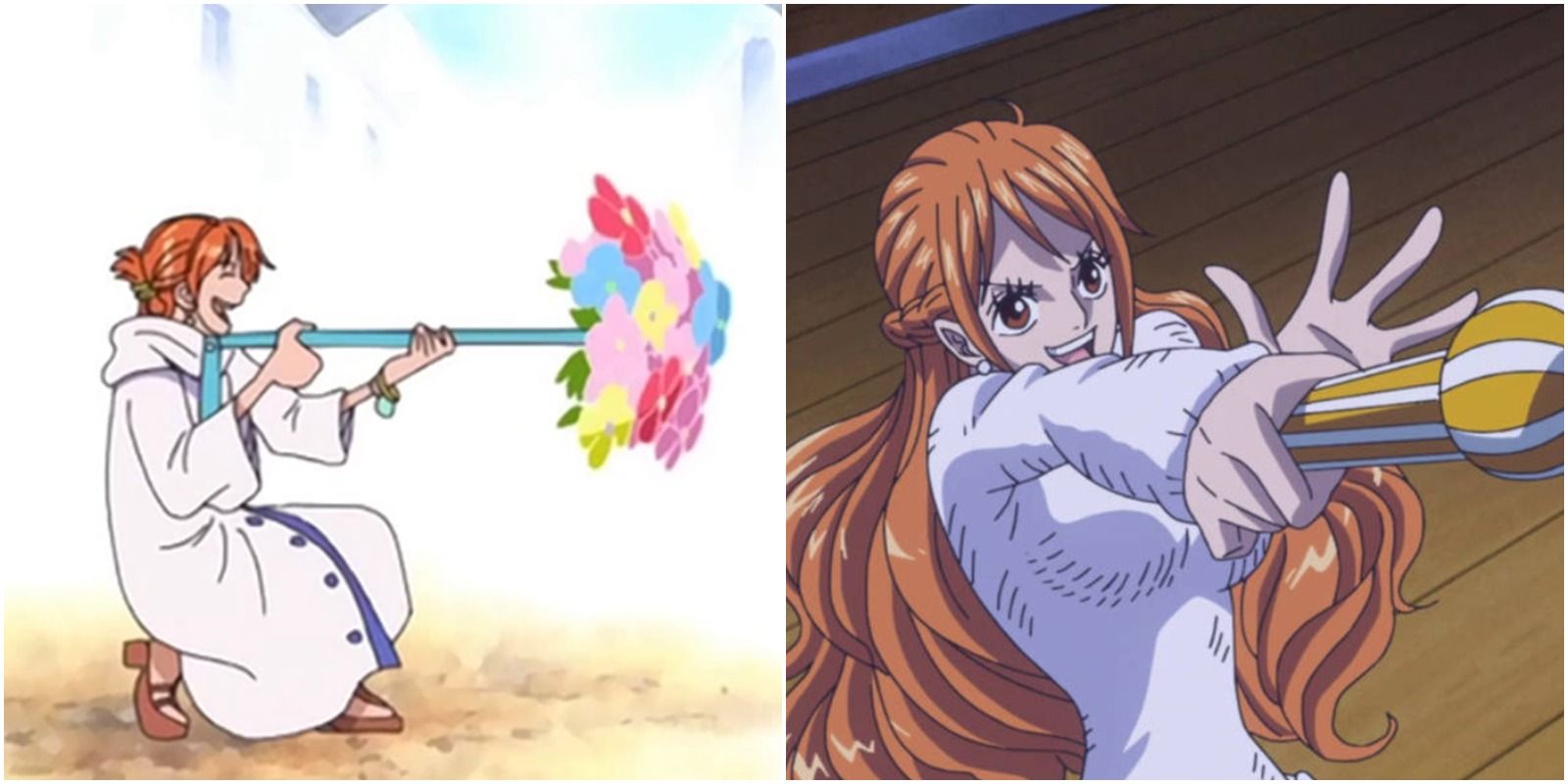 Two versions of Nami's Clima-Tact