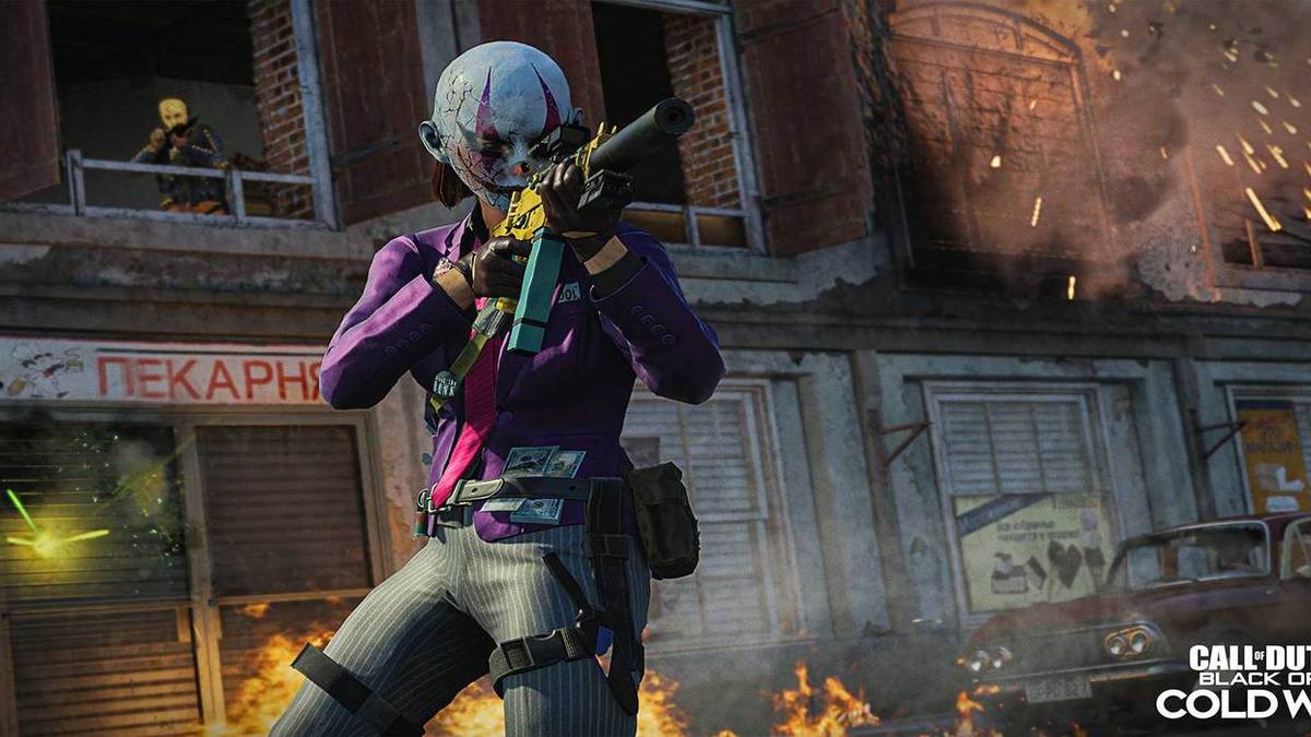 cod black ops cold war clown skin