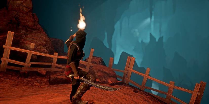 conan exiles cave exploration