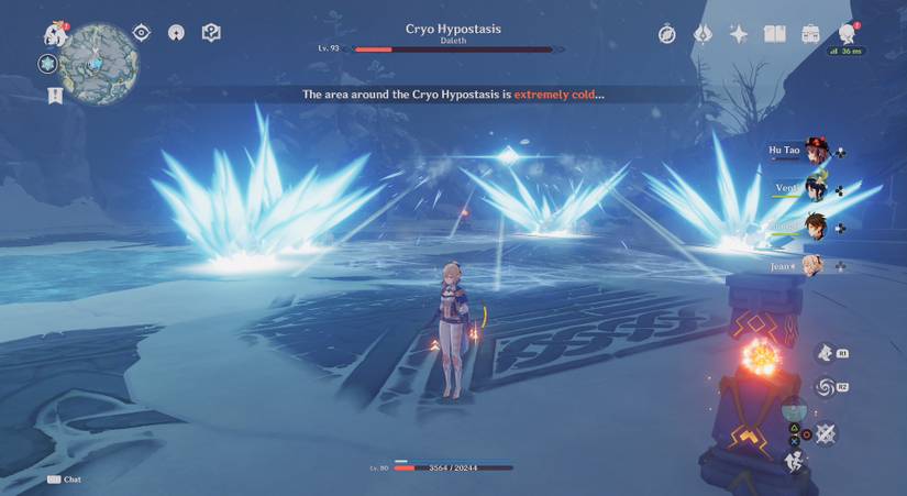 cryo hypostasis boss