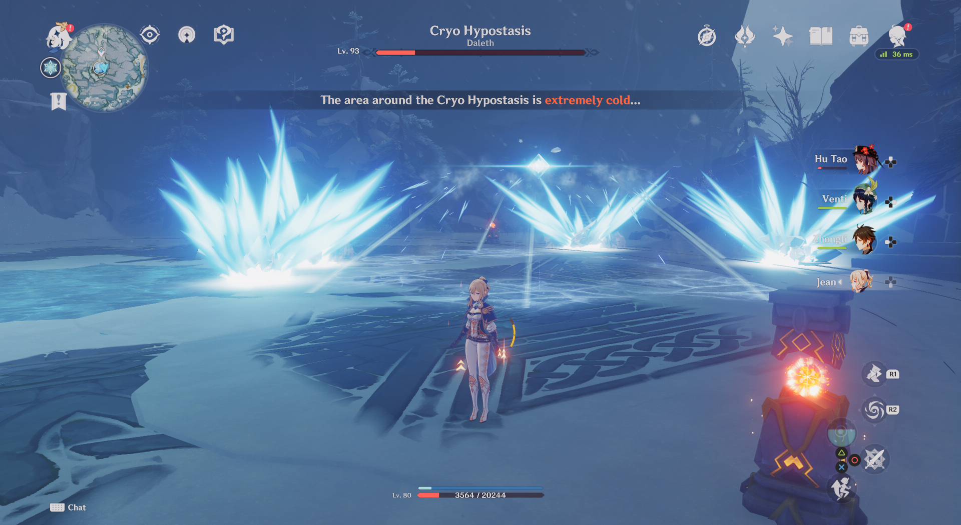 Genshin Impact How To Find And Beat Cryo Hypostasis Genshin Impact How To Find And Beat Cryo Hypostasis