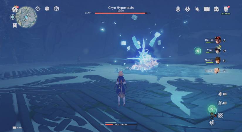 cryo hypostasis boss